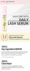 Etude - My Lash Serum - Lash Growth Serum - Eyelash Tonic 9g - Eye Lash Serum - British D'sire