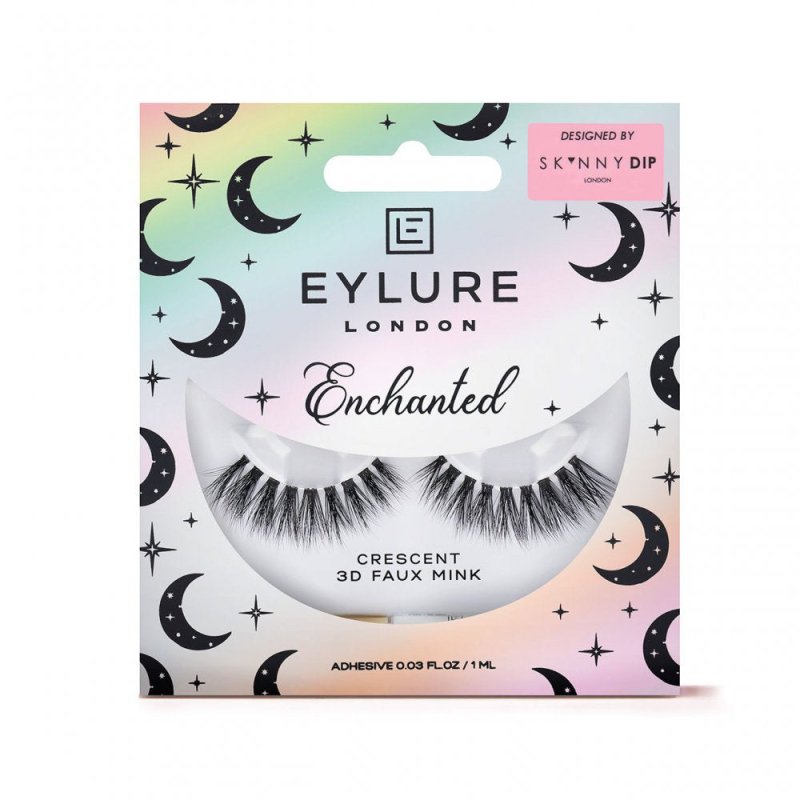 Eylure x Skinnydip Faux Mink 3D Lashes Enchanted Crescent - False Eyelashes - British D'sire