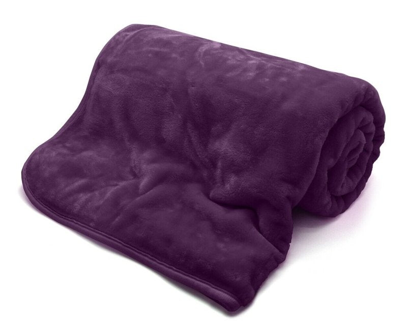 Faux Fur Fleece Sofa Throw - Home, Furniture & DIY:Bedding:Blankets - British D'sire