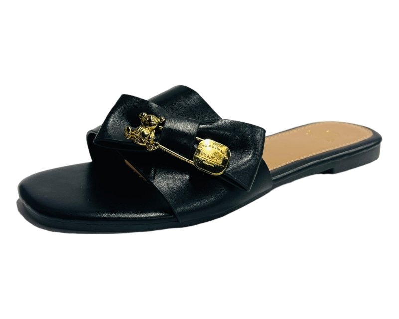 Slip-on Sandals, Chic Bow Sandals