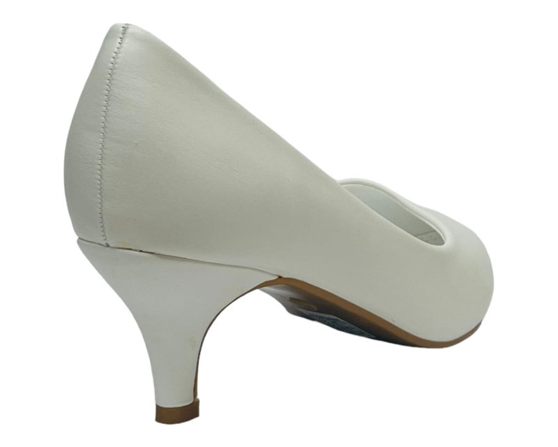 Faux Leather Stiletto Heel Court Shoes - Court Shoes - British D'sire