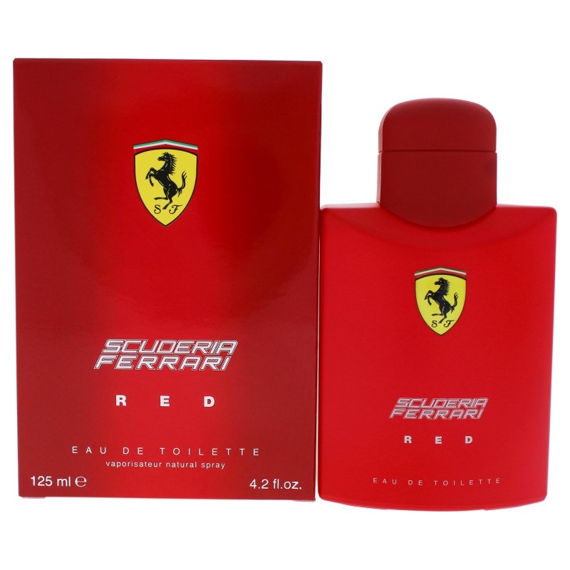 Ferrari - Ferrari Scuderia Red for Men - 4.2 oz EDT Spray - EDT Spray - British D'sire