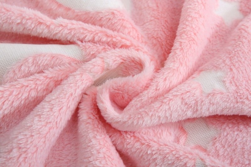 Fleece Blanket Glow in the Dark Large Sofa Throw Soft Warm Faux Fur Mink Kids - Home, Furniture & DIY:Children's Home & Furniture:Bedding:Blankets - British D'sire