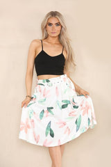 Floral Skirt - Skirt - British D'sire