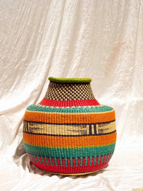 Flower Pot Basket by Asiibi Nº 1 - basket - British D'sire