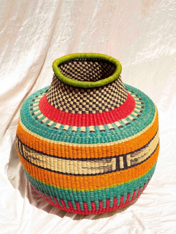 Flower Pot Basket by Asiibi Nº 1 - basket - British D'sire