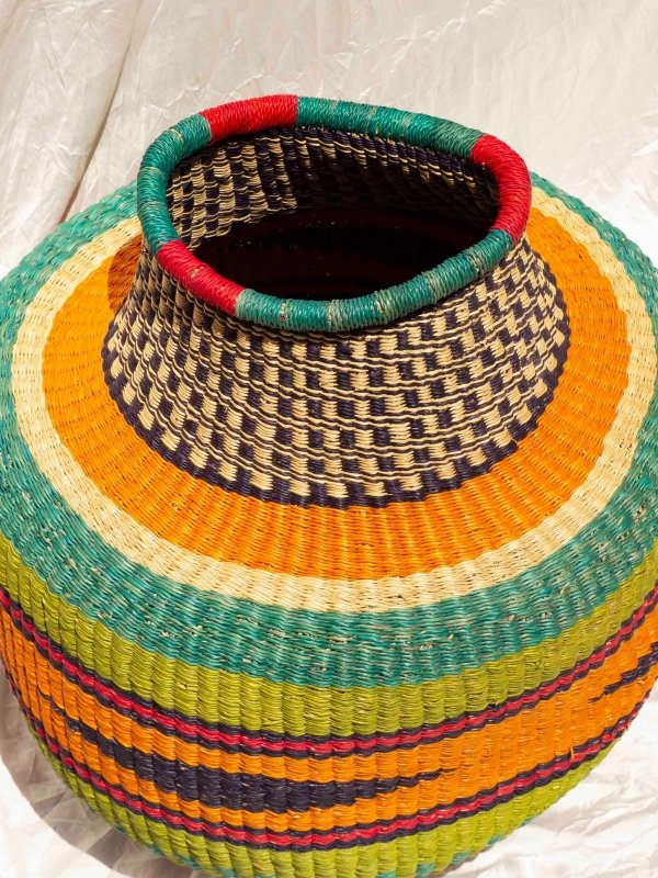 Flower Pot Basket by Asiibi Nº 1 - basket - British D'sire