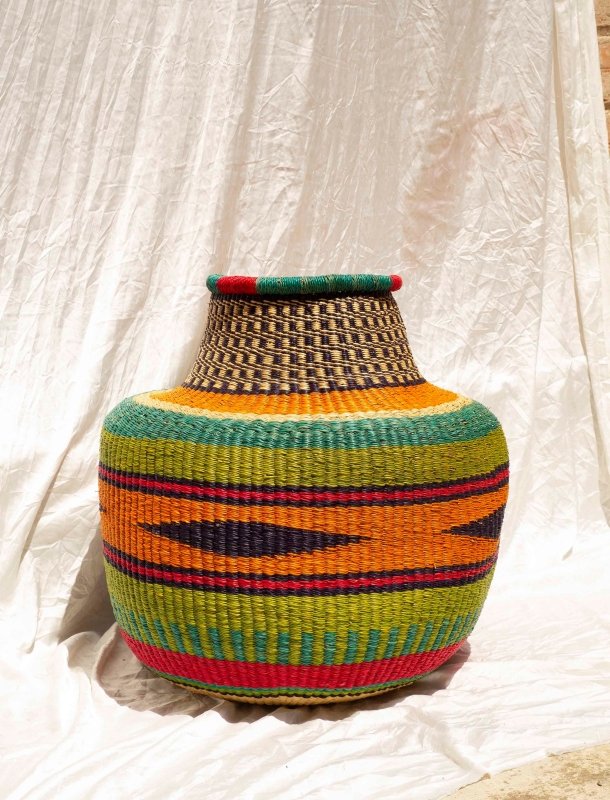 Flower Pot Basket by Asiibi Nº 1 - basket - British D'sire