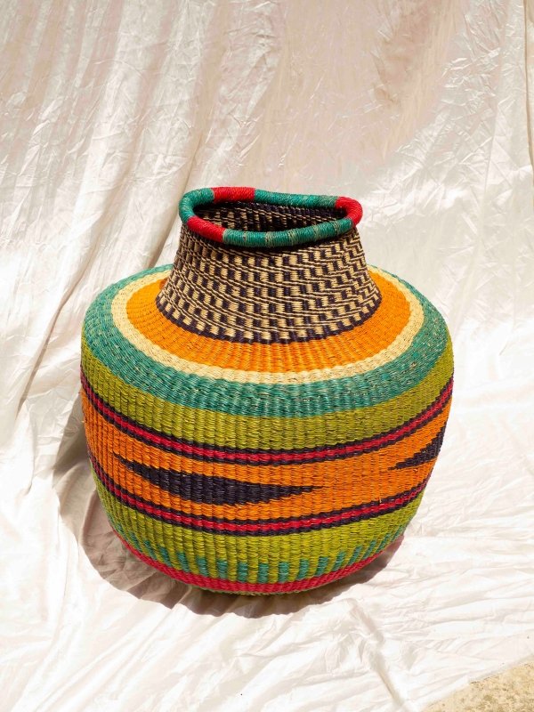 Flower Pot Basket by Asiibi Nº 1 - basket - British D'sire