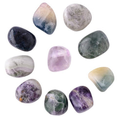 Fluorite Tumblestone Large 3 - 4cm - British D'sire