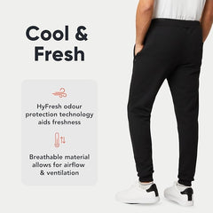 FM London Slim Fit Joggers for Men - Mens Joggers with Zip Pockets Ideal for Every Day Wear and Sports - Comfortable, Soft Jogging Bottoms - Trousers - British D'sire