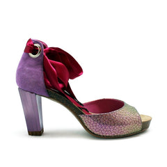 Frisson - Lilac Iridescent - Sandals - British D'sire