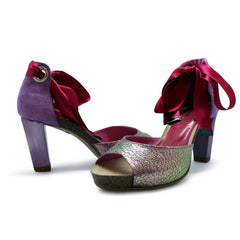 Frisson - Lilac Iridescent - Sandals - British D'sire