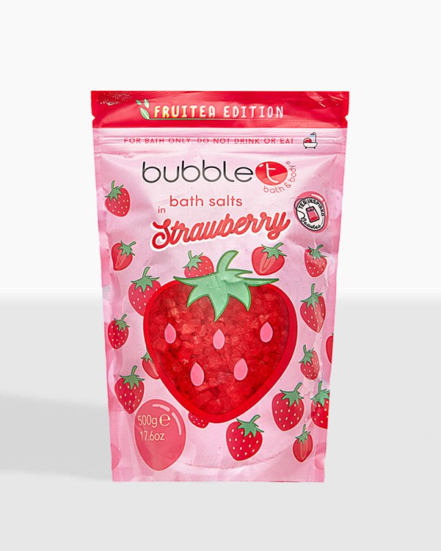 Fruitea Relaxing Strawberry Bath Salts (500g) - Bath Salts - British D'sire