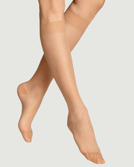 Compression Knee-Highs Socks - Nude Vivid