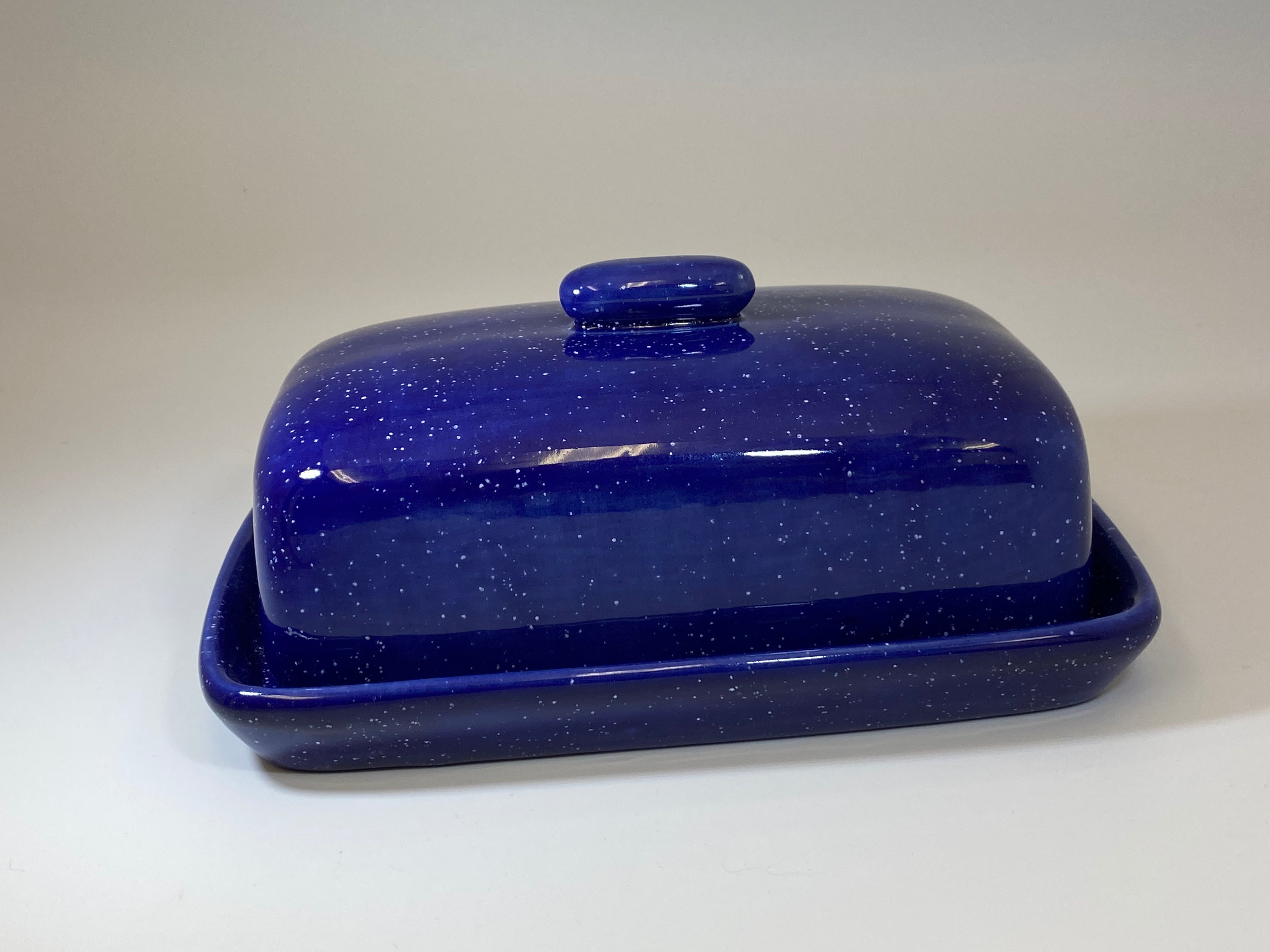 Butter Dish Night Sky Blue