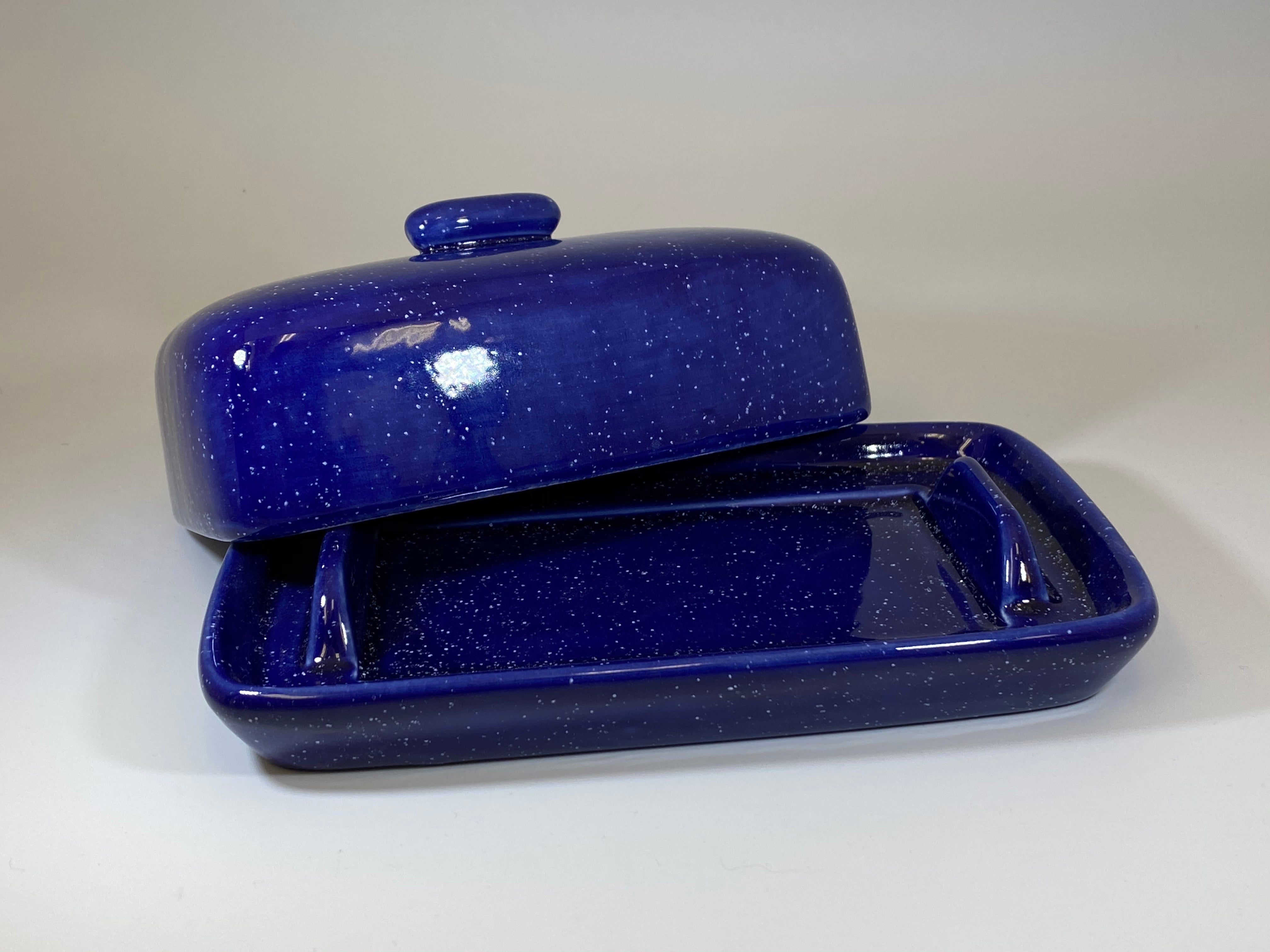 Butter Dish Night Sky Blue