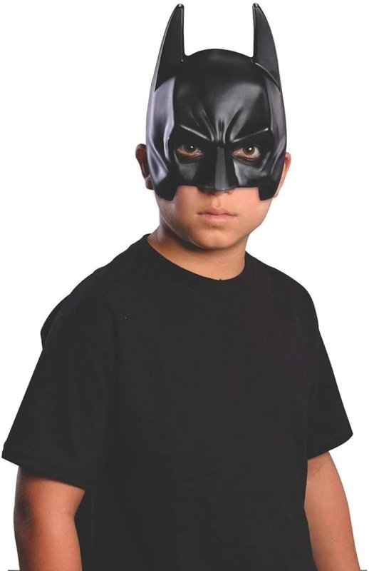 Generique Batman Half Mask for Children - Kid & Toddler Fancy Dress - British D'sire