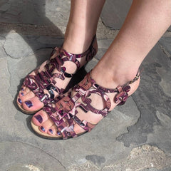 Gentile - Mauve Marble - Sandals - British D'sire