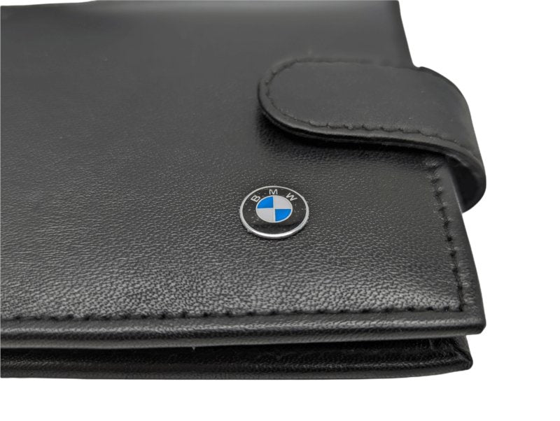 Genuine Leather Bmw m Sport Domed Logo Wallet Gift Boxed - British D'sire