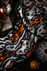 Ghosts and Ghouls Halloween Viscose Scarf - Scarves & Snoods - British D'sire