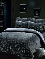 Glow In The Dark Teddy Fleece Duvet Cover Set - Home, Furniture & DIY:Bedding:Bedding Sets & Duvet Covers - British D'sire