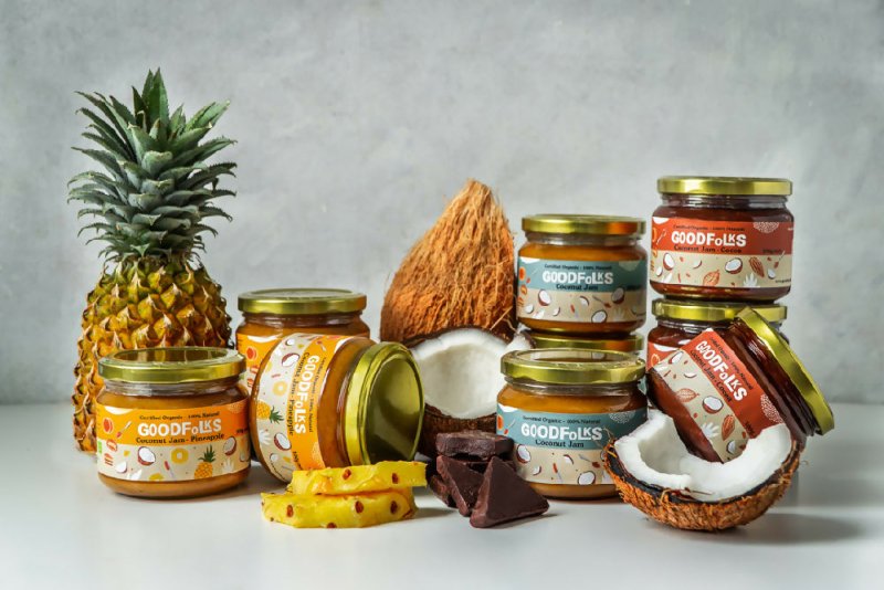 Goodfolks Coconut Spread - Goodfolks Organic Coconut (Jam) Spread - British D'sire