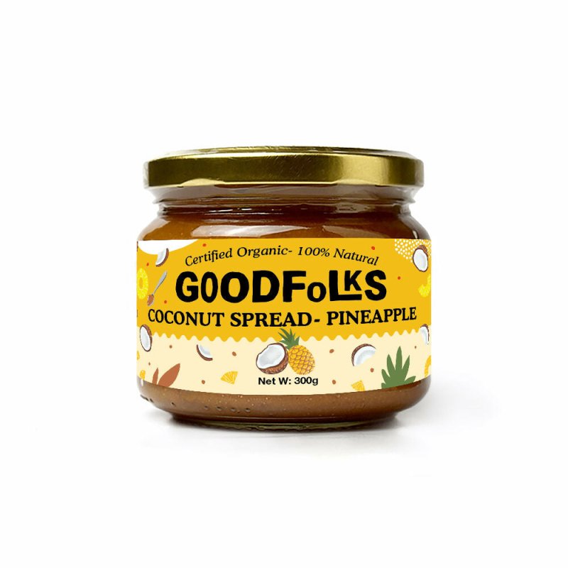 Goodfolks Coconut Spread - Goodfolks Organic Coconut (Jam) Spread - British D'sire