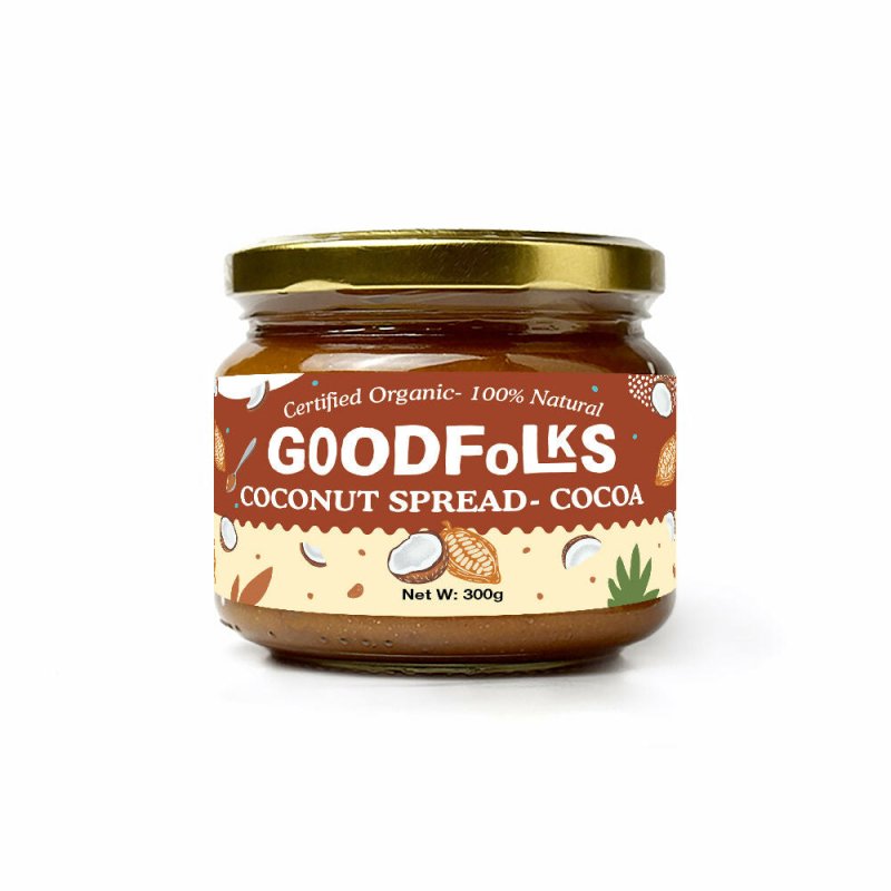 Goodfolks Coconut Spread - Goodfolks Organic Coconut (Jam) Spread - British D'sire