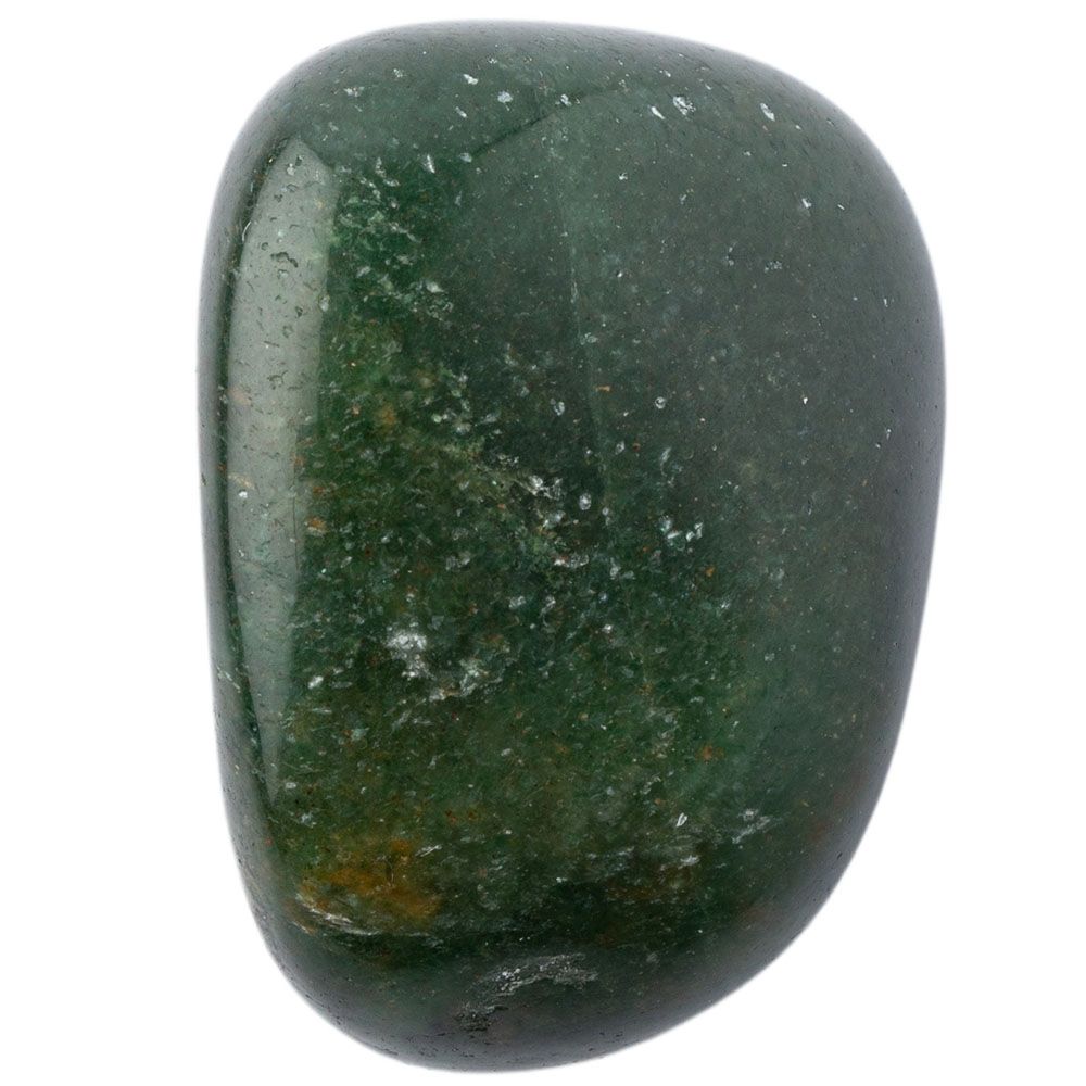 Green Aventurine Tumblestone Dark Medium 2-3cm