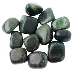 Green Aventurine Tumblestone Dark Medium 2-3cm