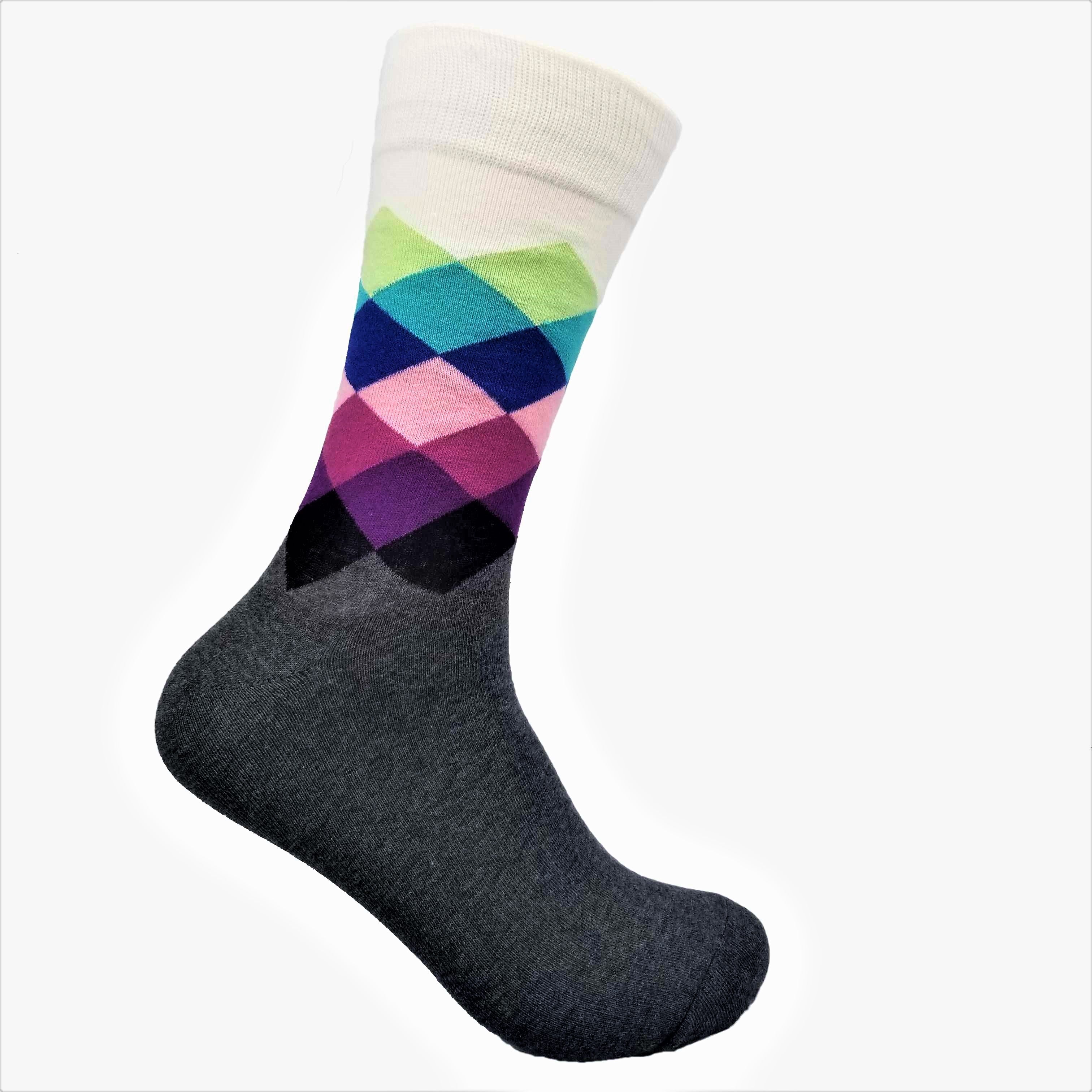 3-Pack Cream and Grey Socks