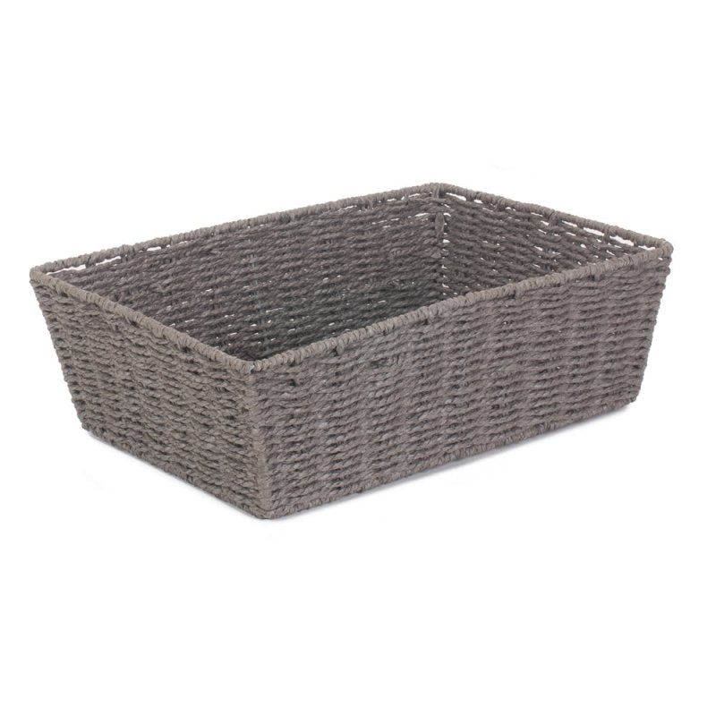 Grey Paper Rope Display Tray - Serving Tray - British D'sire