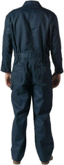 GRS Mens C2 Dark Navy Work Overall - Protective Coverall Workwear Boiler Suit for Mechanics Workshop Warehouse College Student Garages DIY - Dungarees & Coveralls - British D'sire