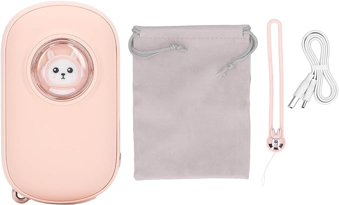 Hand Warmer Power Bank 6000mAh Mini USB Rechargeable Power Bank 3 Level Temperature Control Pocket Warmer - baby care - British D'sire