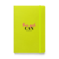 This Girl Can Hardcover bound notebook - JournalBook Maiden-Art