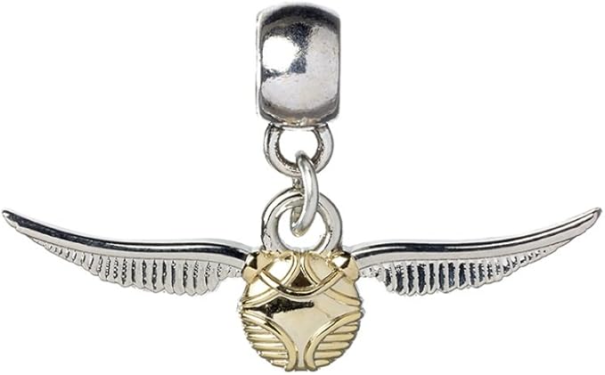 Harry Potter Golden Snitch Slider Charm - Bead Charms - British D'sire