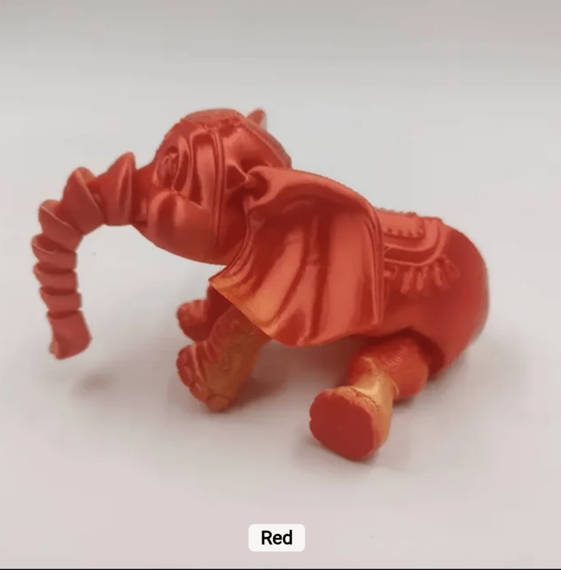 High quality 3d elephant DIY decorative ornaments for kids gifts plastic rods 3D toys - Ornaments - British D'sire