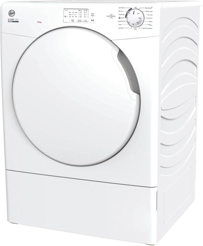 Hoover HLEV9LF 9Kg Vented Tumble Dryer in White Sensor NFC C Rated [Energy Class C] - Washing machine & Dryer - British D'sire