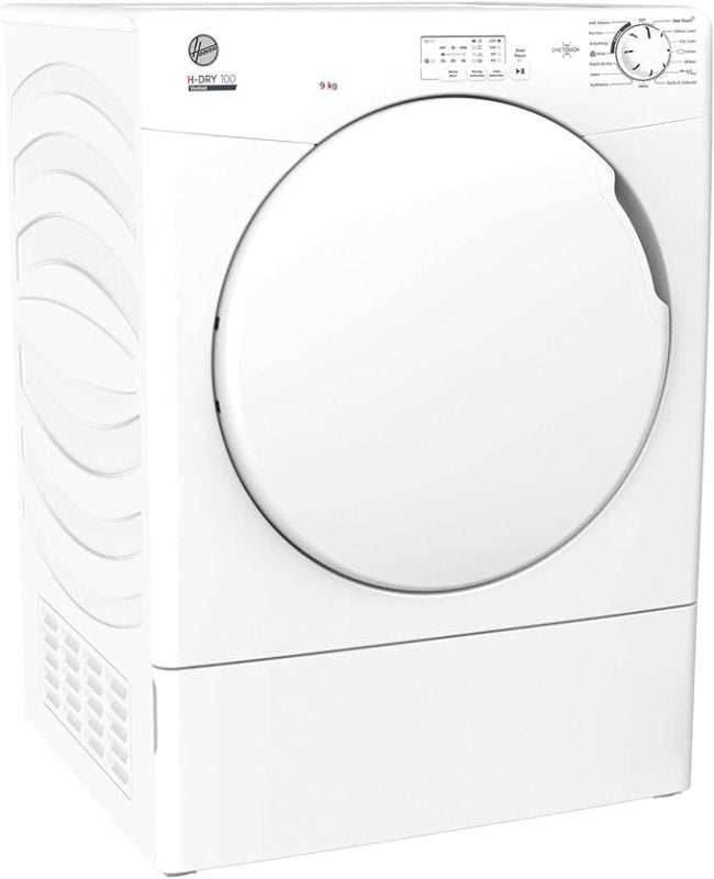 Hoover HLEV9LF 9Kg Vented Tumble Dryer in White Sensor NFC C Rated [Energy Class C] - Washing machine & Dryer - British D'sire