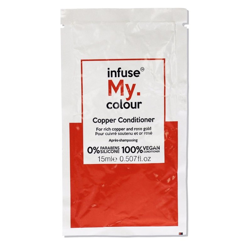 Infuse My Colour - Copper Conditioner for Unisex - 15 ml Conditioner - Conditioner - British D'sire