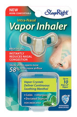 Intra - Nasal Breathe Aid Vapour Inhaler - Non Medicated - Drug Free Menthol. - Intra Nasal Breathe Aid - British D'sire