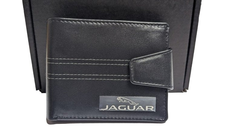 Jaguar Genuine Leather, Wallet Swolit RFID Blocker Gift Boxed - British D'sire