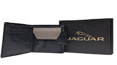 Jaguar Genuine Leather, Wallet Swolit RFID Blocker Gift Boxed - British D'sire