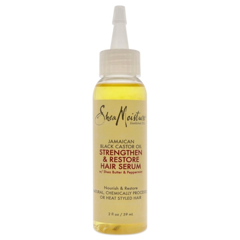 Jamaican Black Castor Oil Strengthen and Restore Hair Serum by Shea Moisture for Unisex - 2 oz Serum - Serum - British D'sire