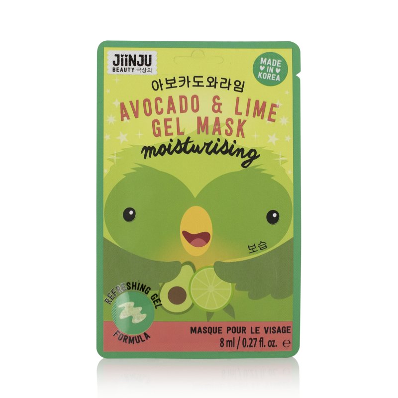 JiinJu Beauty Avocado and Lime Gel Mask, 8ml - Face Masks - British D'sire