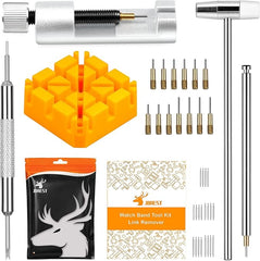 JOREST Watch Link Removal/Repair Kit Tool to Adjust and Replace Strap, pin Removal Tool, 20PCS Watch Spring Bars, 13PCS Spare Needle - Repair Tools & Kits - British D'sire