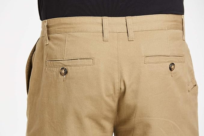 Just Sun Men's Casual Chino Shorts Classic Summer - Men's Shorts and Boxers - British D'sire