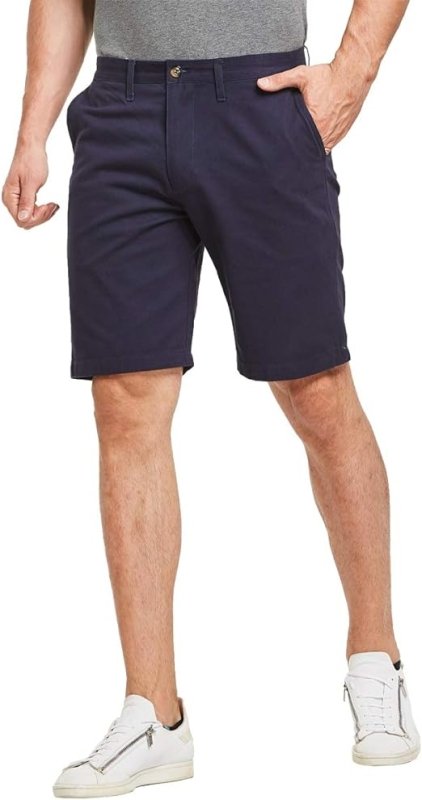 Just Sun Men's Casual Chino Shorts Classic Summer - Men's Shorts and Boxers - British D'sire