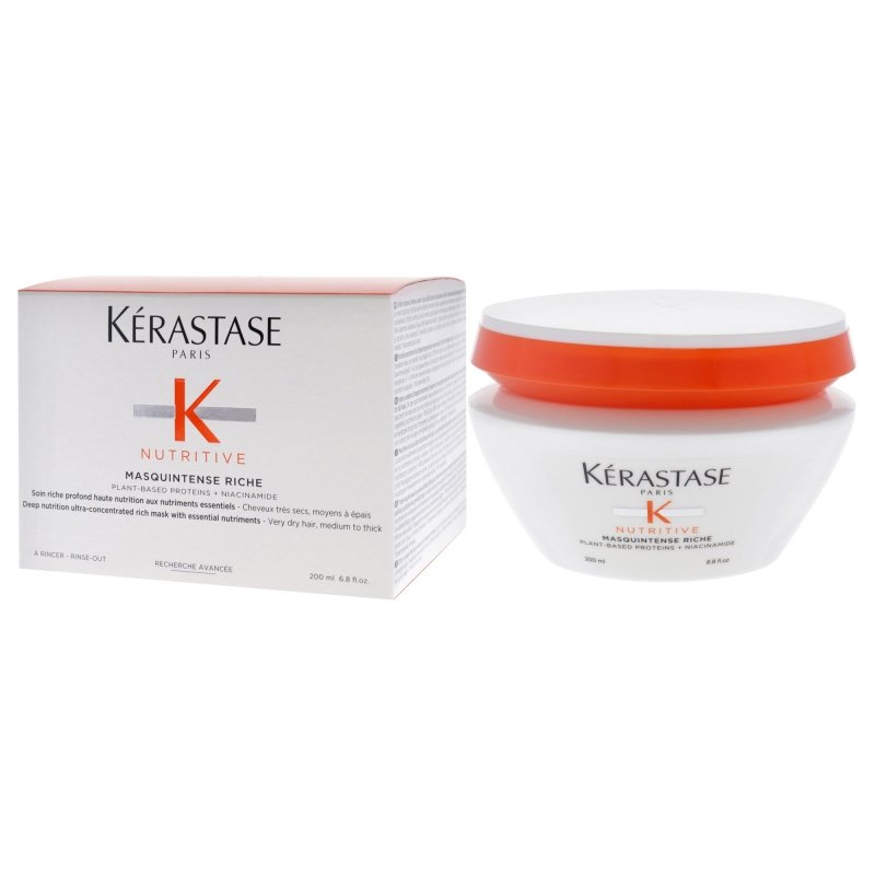 Kerastase - Nutritive Masquintense Riche - Very Dry to Thick Hair for Unisex - 6.8 oz Masque - Masque - British D'sire